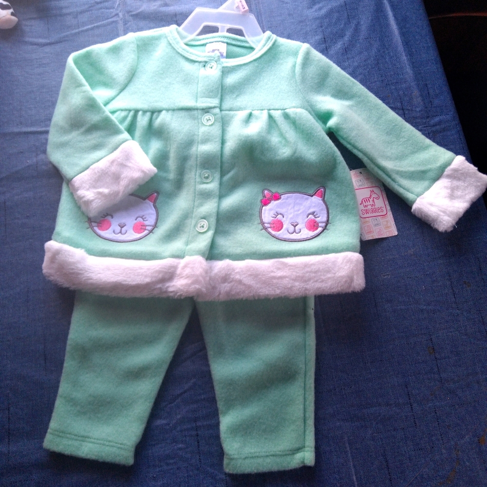 2 pieces swiggles baby girls set